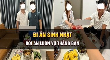 Xơi sinh nhật cô vợ của bạn