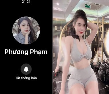 Phương Phạm có một thân hình lớn và gợi dục