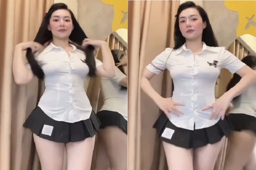 Em gái 2k1 vóc dáng cực kỳ hot đấy, nhiều anh phải nhìn ngắm say mê